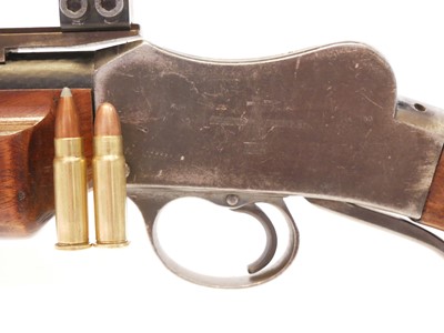 Lot BSA .30-357 Paxton Martini action rifle, no...