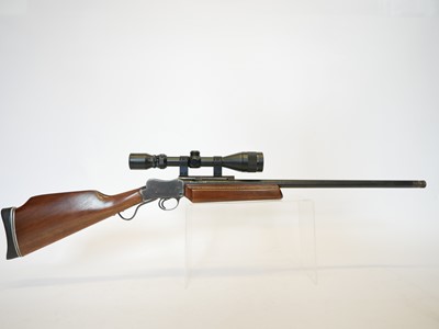 Lot BSA .30-357 Paxton Martini action rifle, no...