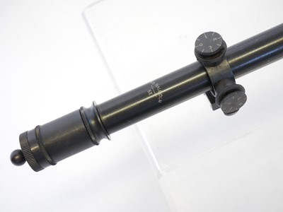 Lot Leatherwood Wm Malcolm 6x rifle scope, with...