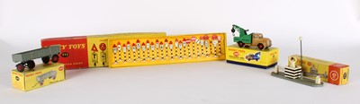 Lot 289 - Two Dinky Toys Diecast Models and Two Sets by Meccano Ltd.