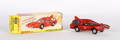 Lot 269 - A Dinky Toys 103 "Spectrum Pursuit Car" Diecast Model by Meccano Ltd.