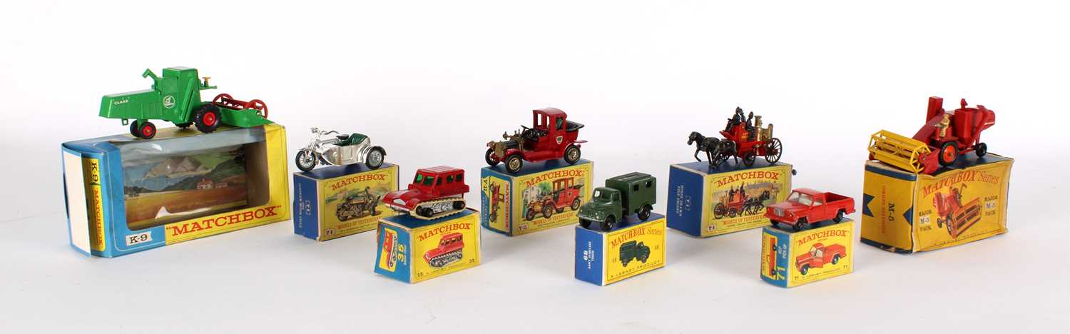 Lot 303 - Eight Matchbox Diecast Models by Lesney