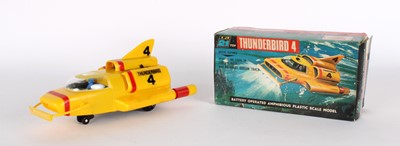 Lot 305 - A 21 Toy "Thunderbird 4" Model Vehicle by J. Rosenthal Ltd.