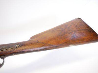 Lot Percussion 14 bore double barrel shotgun,...