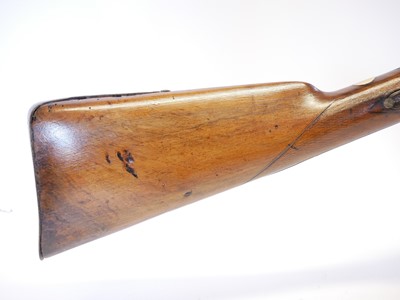 Lot Percussion 14 bore double barrel shotgun,...