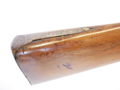 Lot Percussion 14 bore double barrel shotgun,...