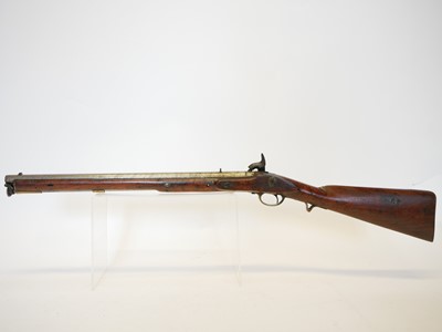 Lot Indian percussion copy of a Victoria carbine,...