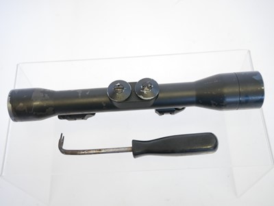 Lot 665 - Carl Zeiss ZF4/S Jena DDR rifle scope, with...