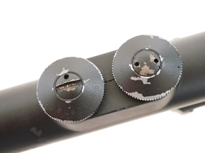 Lot 665 - Carl Zeiss ZF4/S Jena DDR rifle scope, with...