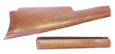 Lot Set of new woodwork for a Winchester 1892 rifle.