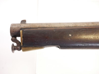 Lot Antique Indian copy of an 18 bore percussion...