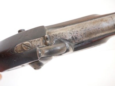 Lot Antique Indian copy of an 18 bore percussion...
