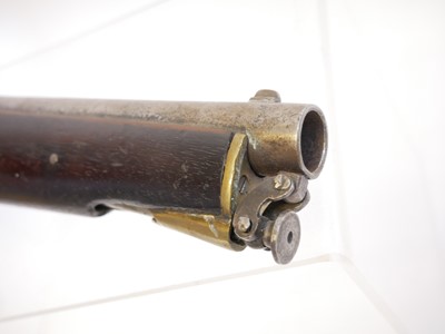 Lot Antique Indian copy of an 18 bore percussion...