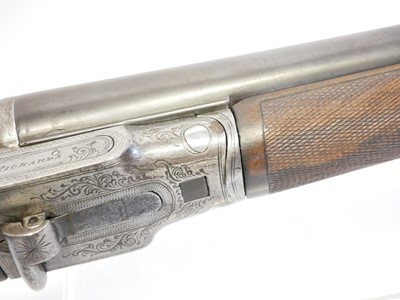 Lot W. Richards 10 bore hammer shotgun, 32inch...