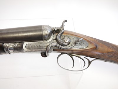 Lot W. Richards 10 bore hammer shotgun, 32inch...