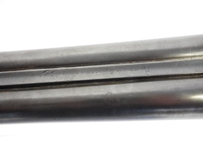 Lot W. Richards 10 bore hammer shotgun, 32inch...