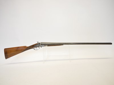 Lot W. Richards 10 bore hammer shotgun, 32inch...