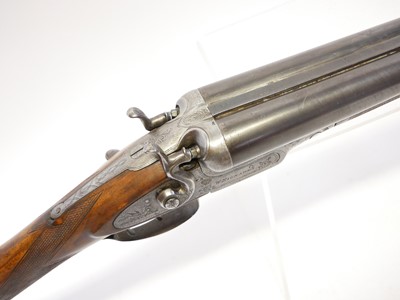 Lot W. Richards 10 bore hammer shotgun, 32inch...
