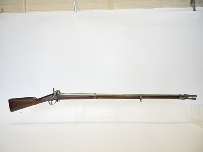 Lot 26 - Belgian copy of a French M1842 17mm percussion...