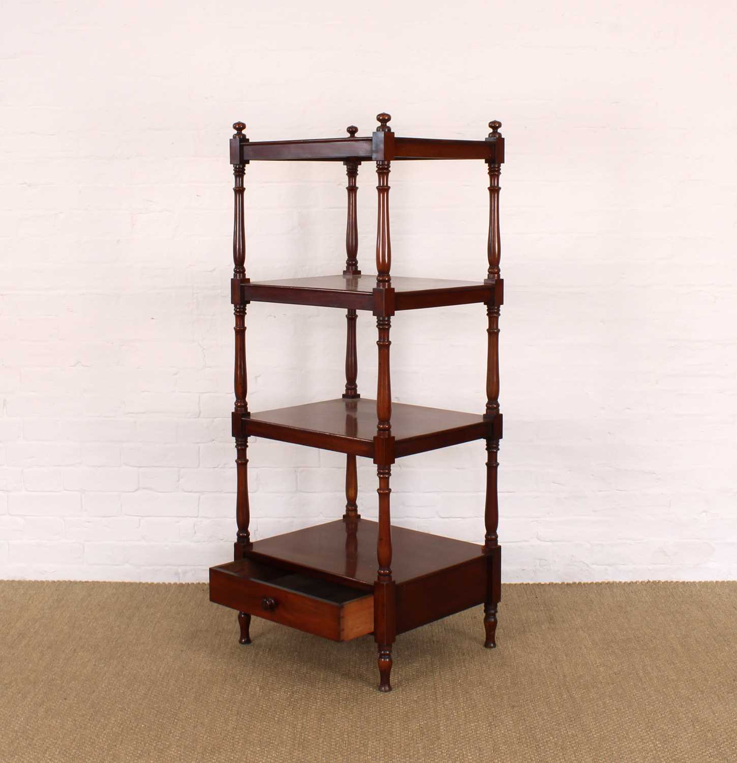 Lot 157 - A Victorian Mahogany Whatnot