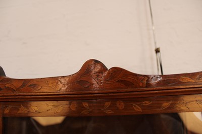Lot 162 - A 19th Century Dutch Walnut and Marquetry Wall Cabinet Retailed by Edwards & Roberts of London
