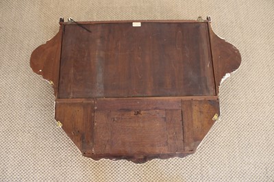 Lot 162 - A 19th Century Dutch Walnut and Marquetry Wall Cabinet Retailed by Edwards & Roberts of London