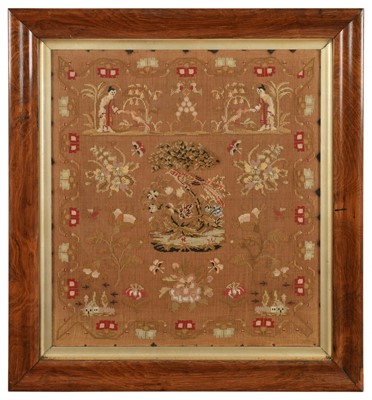 Lot 248 - An Early-Mid 19th Century Sampler