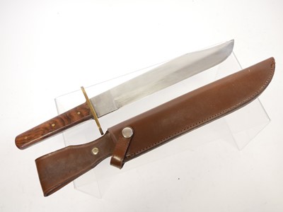 Lot 127 - William Rodgers Sheffield Bowie knife, the...
