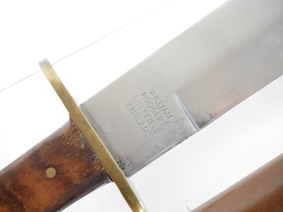 Lot 127 - William Rodgers Sheffield Bowie knife, the...