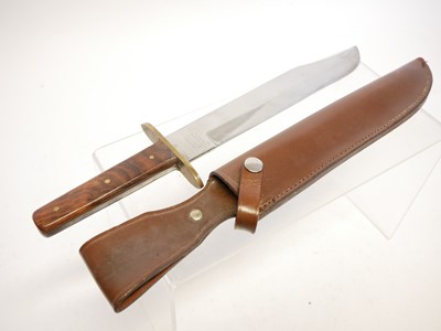 Lot 127 - William Rodgers Sheffield Bowie knife, the...