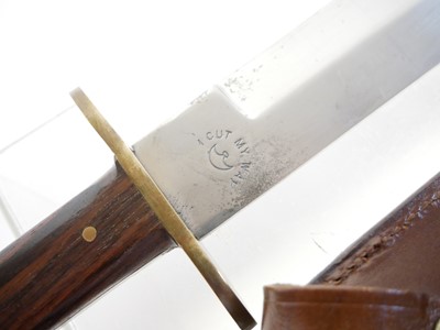 Lot 127 - William Rodgers Sheffield Bowie knife, the...