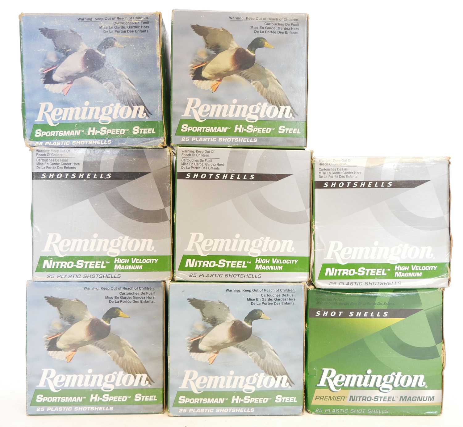 Lot 630 - Remington 12 bore steel shot 3.5inch...