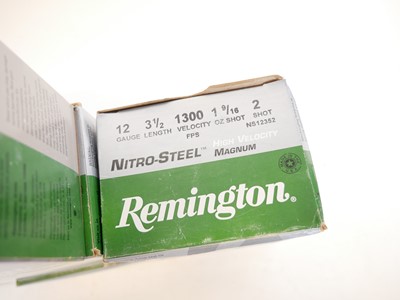 Lot 630 - Remington 12 bore steel shot 3.5inch...