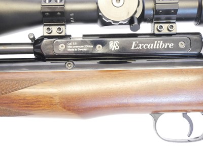 Lot 92 - RWS .22 Excalibre PCP air rifle, no serial...