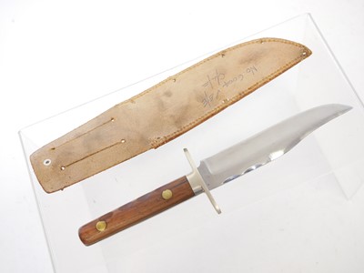 Lot William Rodgers Sheffield small Bowie knife,...