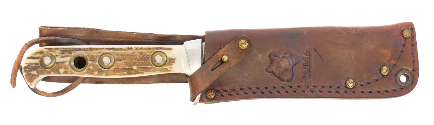 Lot Puma Skinner knife, with 5inch blade with...