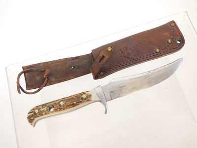 Lot Puma Skinner knife, with 5inch blade with...