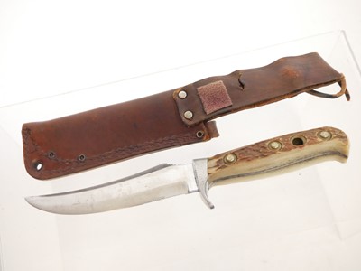Lot Puma Skinner knife, with 5inch blade with...