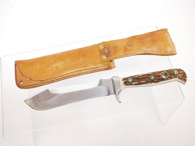 Lot 124 - Puma White Hunter knife, the 6inch blade...