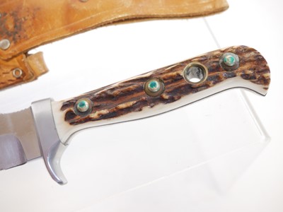 Lot 124 - Puma White Hunter knife, the 6inch blade...
