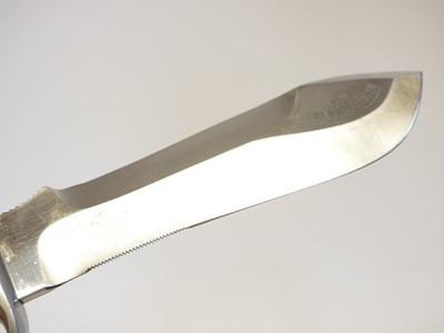 Lot 124 - Puma White Hunter knife, the 6inch blade...