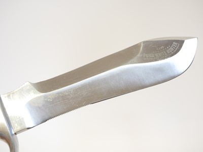 Lot 124 - Puma White Hunter knife, the 6inch blade...