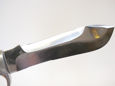 Lot 124 - Puma White Hunter knife, the 6inch blade...