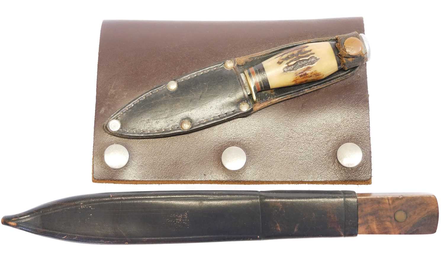 Lot 130 - William Rodgers Sheffield utility knife, the...