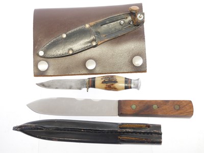 Lot 130 - William Rodgers Sheffield utility knife, the...