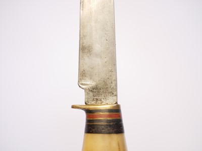 Lot 130 - William Rodgers Sheffield utility knife, the...