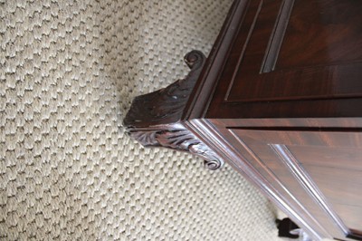 Lot 186 - A Good Early-Mid 19th Century Irish Mahogany Davenport by Mack, Williams & Gibton of Dublin
