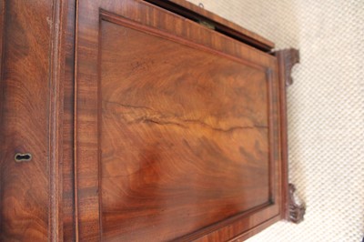 Lot 186 - A Good Early-Mid 19th Century Irish Mahogany Davenport by Mack, Williams & Gibton of Dublin