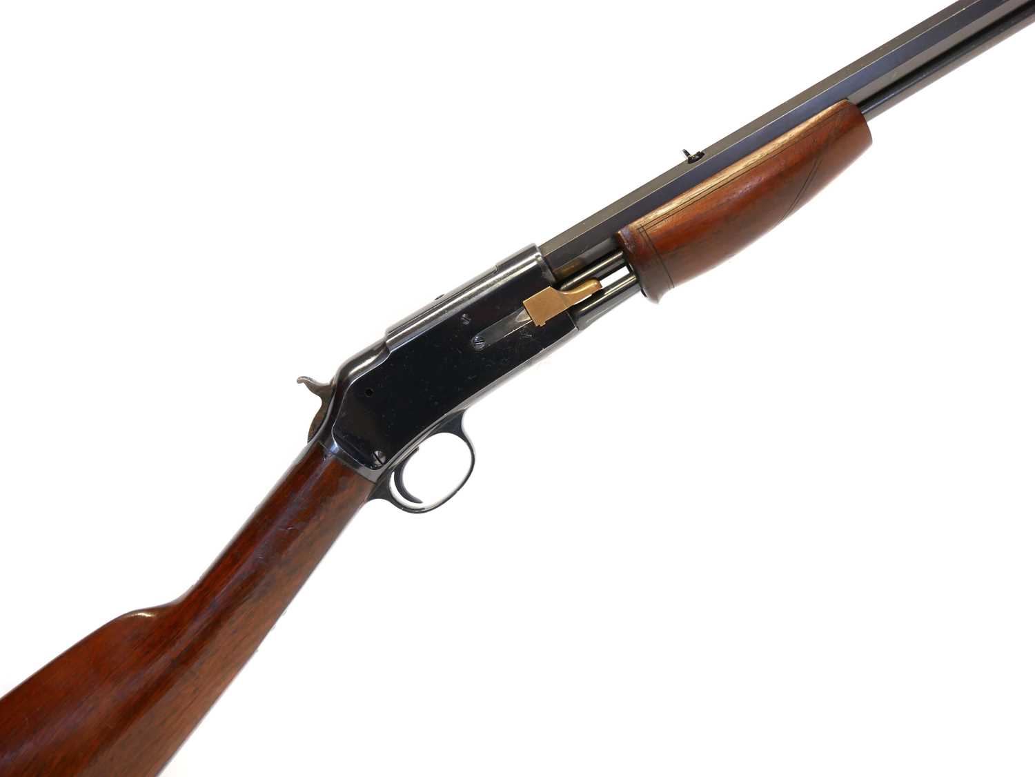 Lot Colt .22 lightening pump action rifle, serial...