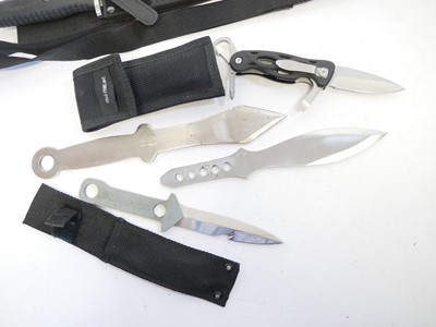 Lot 126 - Collection of survival knives, to include an...